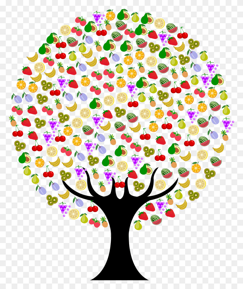 1916x2309 Fruit Tree Icons Fruit Family Tree, Graphics, Rug HD PNG Download