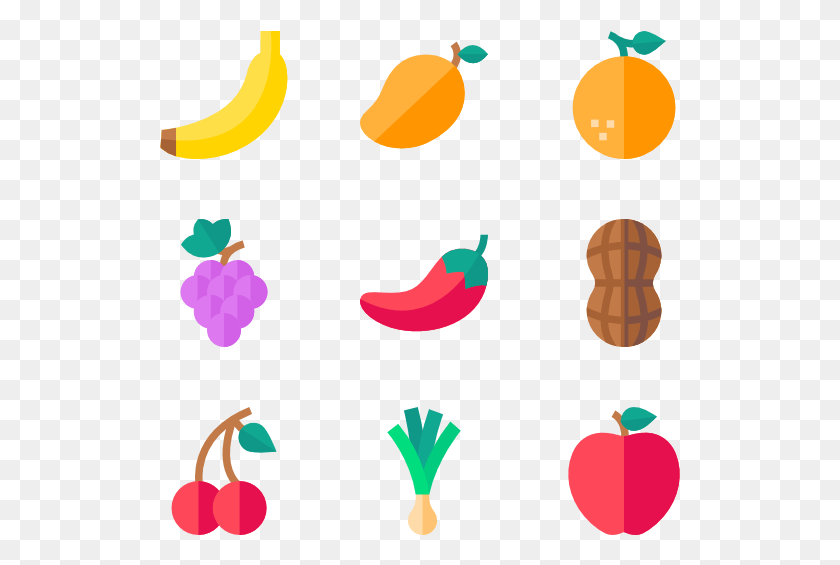 521x505 Fruits Amp Vegetables Fruit Free Icons, Plant, Food, Graphics HD PNG Download