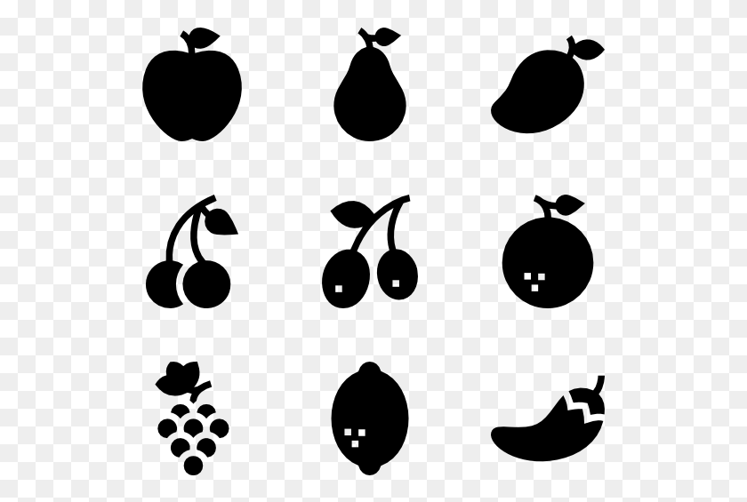 521x505 Fruits Amp Vegetables Vector Fruits Icon, Gray, World Of Warcraft HD PNG Download