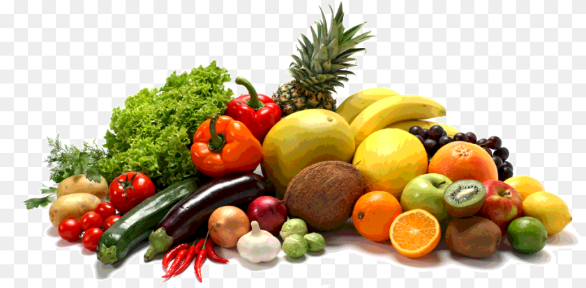 975x480 Fruits And Vegetables Vitamin And Mineral Food, Fruit, Plant, Produce, Citrus Fruit PNG