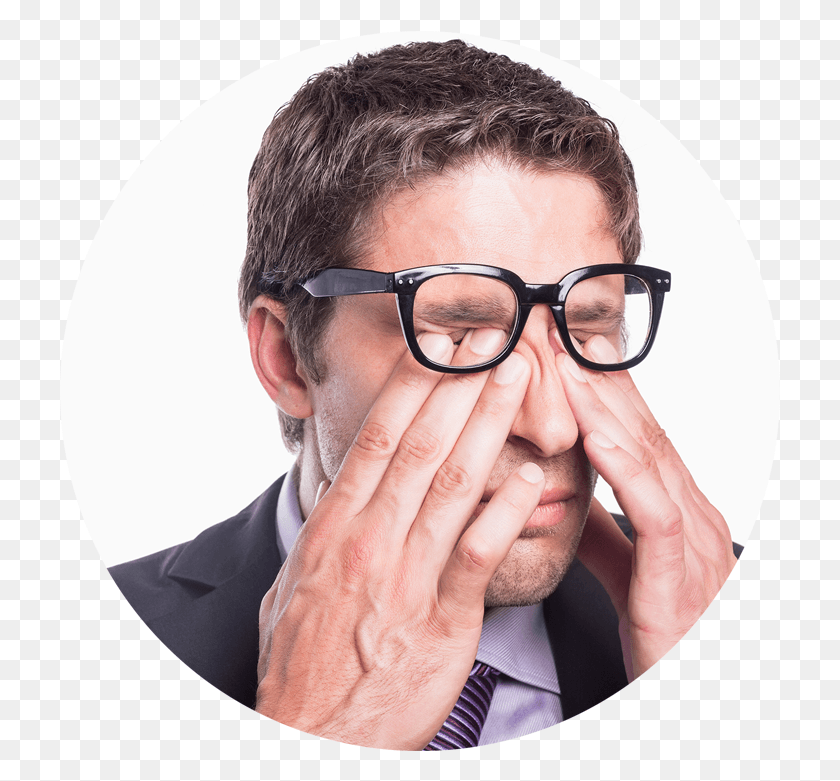 721x721 Frustrated Dry Eye Syndrome, Person, Human, Face HD PNG Download