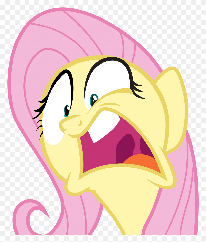 6231x7402 Frustrated Fluttershy By Spydol Frustrated Fluttershy Fluttershy Open Mouth, Graphics, Animal HD PNG Download