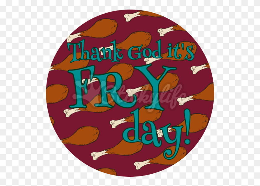 545x544 Fry Day Customizable Car Magnet Circle, Food, Astronomy, Outer Space HD PNG Download