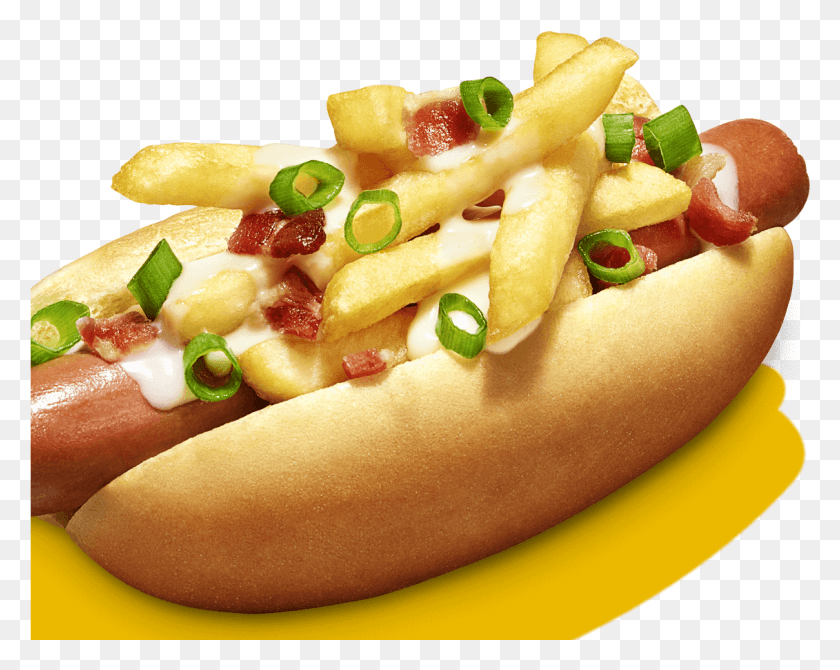 1131x885 Fry Dog Recipe Feature Dodger Dog, Hot Dog, Food, Fries HD PNG Download