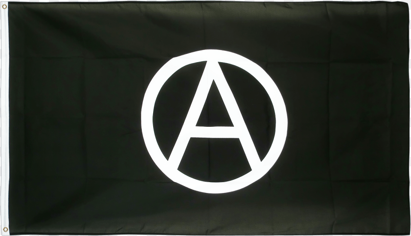 1374x789 Ft Flag Large Anarchy Flag 5x8 Ft, Logo, Symbol Transparent PNG
