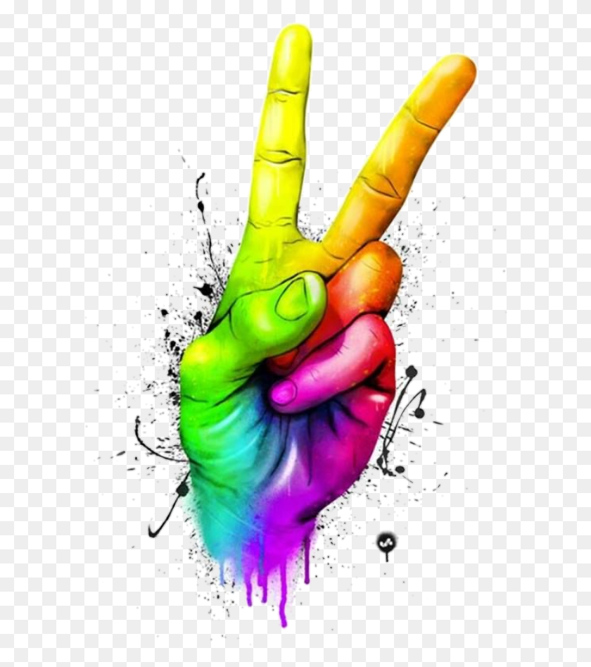 602x887 Ftehandsigns Handsigns Hand Signs Peace Victory Hand, Person, Human, Advertisement HD PNG Download