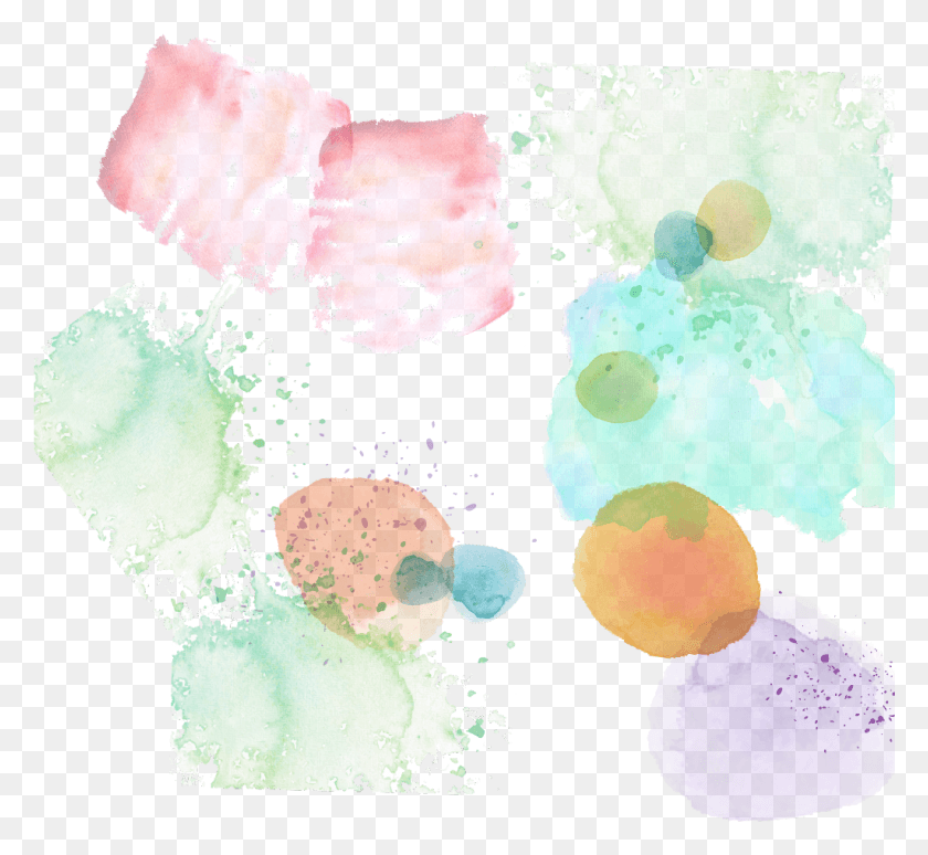 1025x939 Ftestickers Background Watercolor Splatter Colorful Visual Arts, Stain, Graphics HD PNG Download