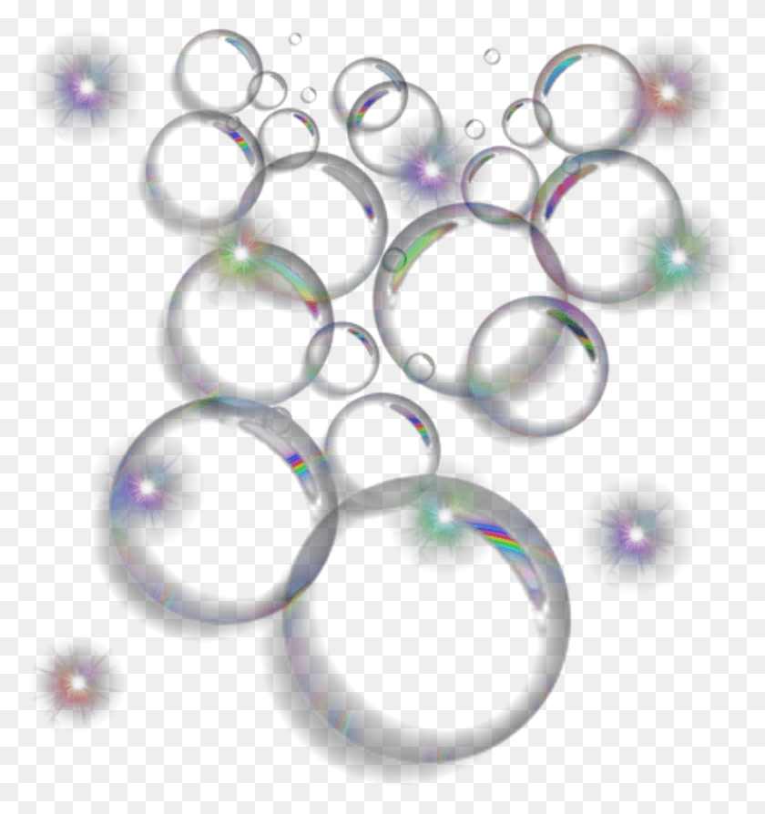 888x950 Ftestickers Bubbles Lights Glow, Bubble, Flare, Light HD PNG Download