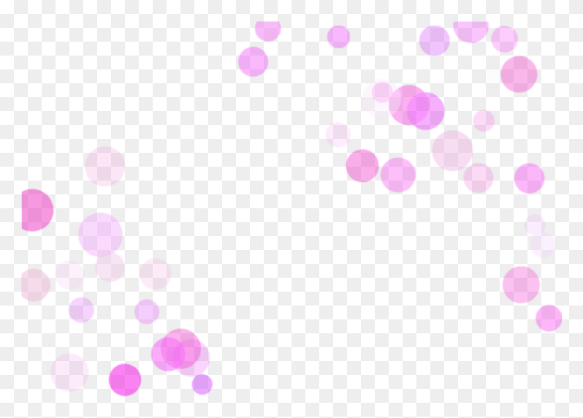 855x595 Эффект Ftestickers Наложение Боке Розовый Прозрачный Наложение Боке, Фиолетовый, Бумага, Лепесток Png Скачать