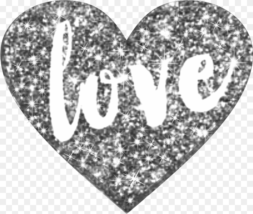 Ftestickers Glitter Heart Emoji Transparent PNG