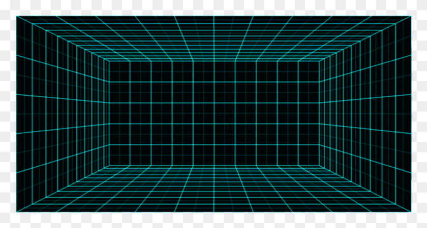 991x496 Ftestickers Grid Line Neon Perspective Net, Light, Solar Panels, Electrical Device HD PNG Download