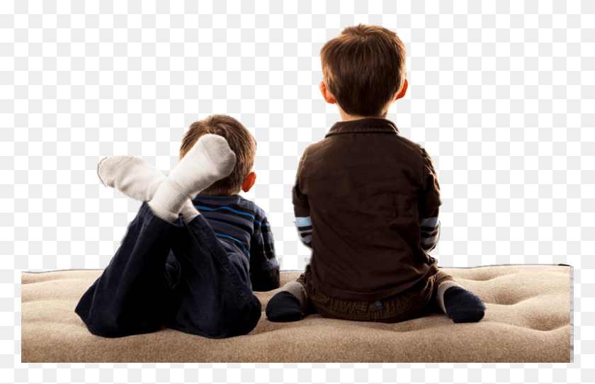 899x556 Ftestickers People Children Sitting Kids Watching Tv, Person, Human, Baby HD PNG Download