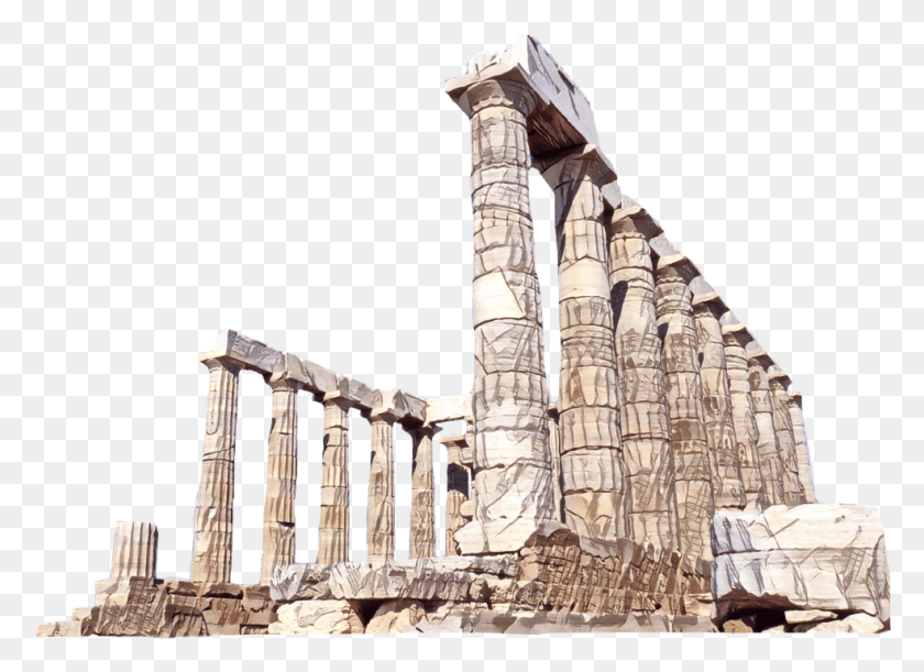 984x696 Ftestickers Poseidon Architecture Columnsfreetoe Ruins, Building, Pillar, Column HD PNG Download