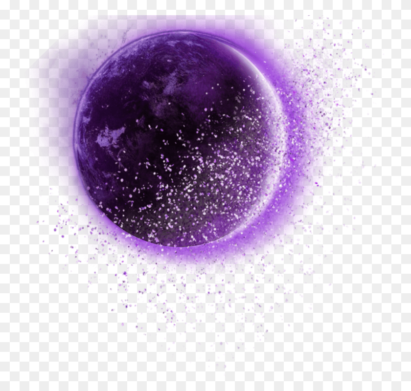 750x740 Ftestickers Purple Planet Circle, Astronomy, Outer Space, Universe HD PNG Download