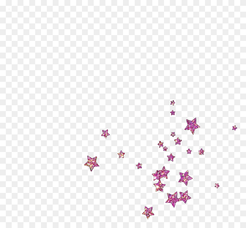 1085x1002 Ftestickers Sticker November Cute Pink Stars Ftestickers Floral Design, Symbol, Star Symbol HD PNG Download