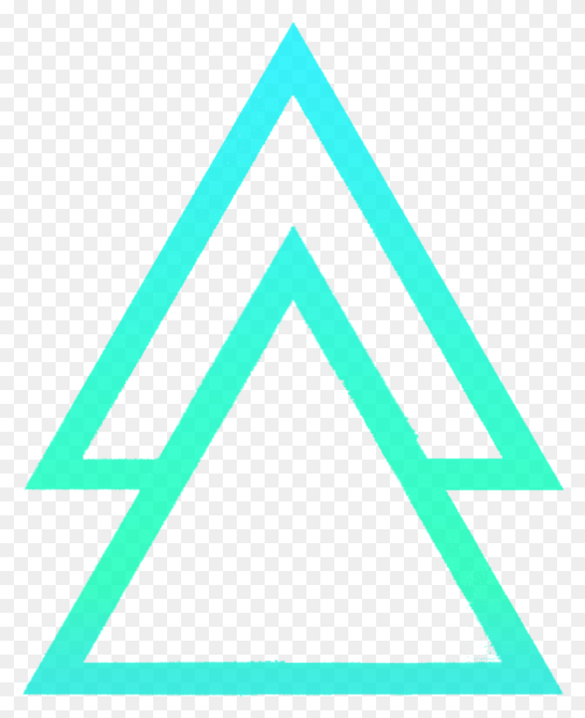 860x1071 Ftestickers Sticker Triangle, Symbol HD PNG Download