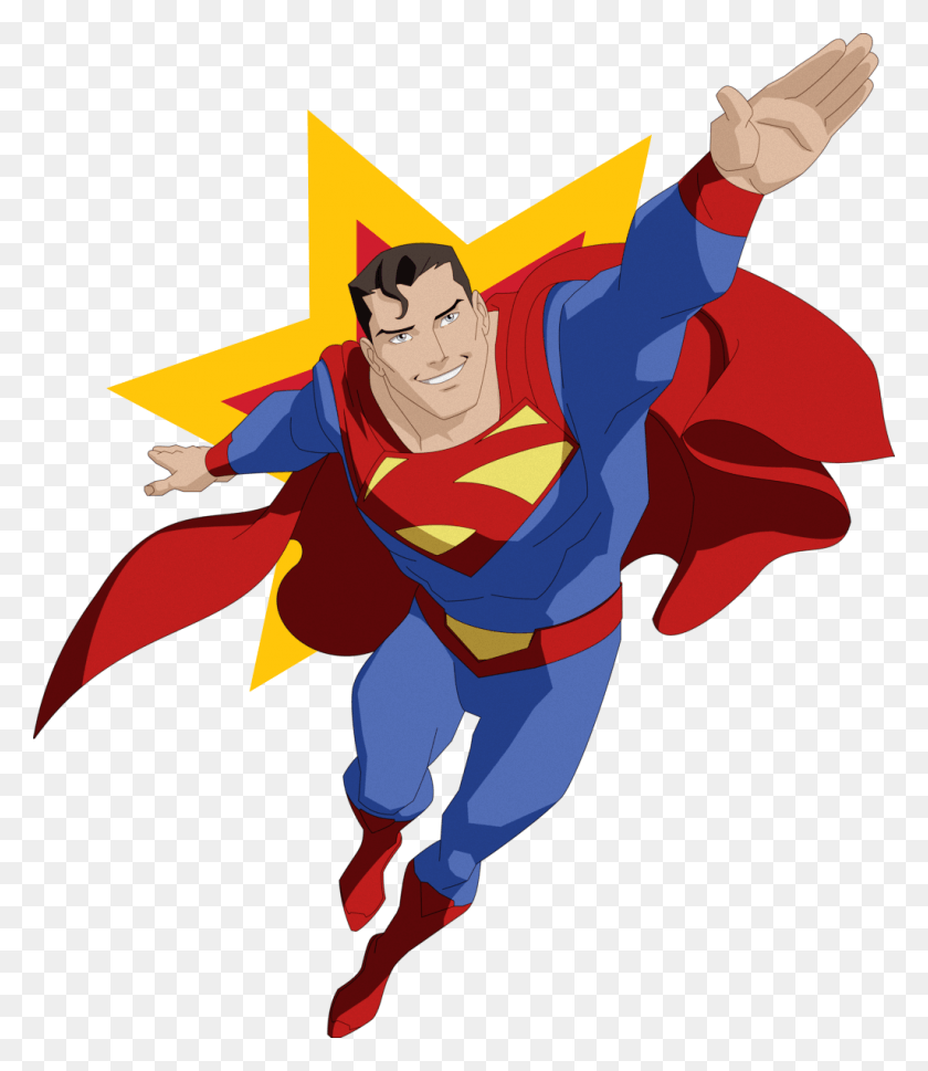 1024x1194 Ftestickers Superhero Superman Dc Comics Superherostick Imagenes De Superman Animados, Costume, Person, Human HD PNG Download