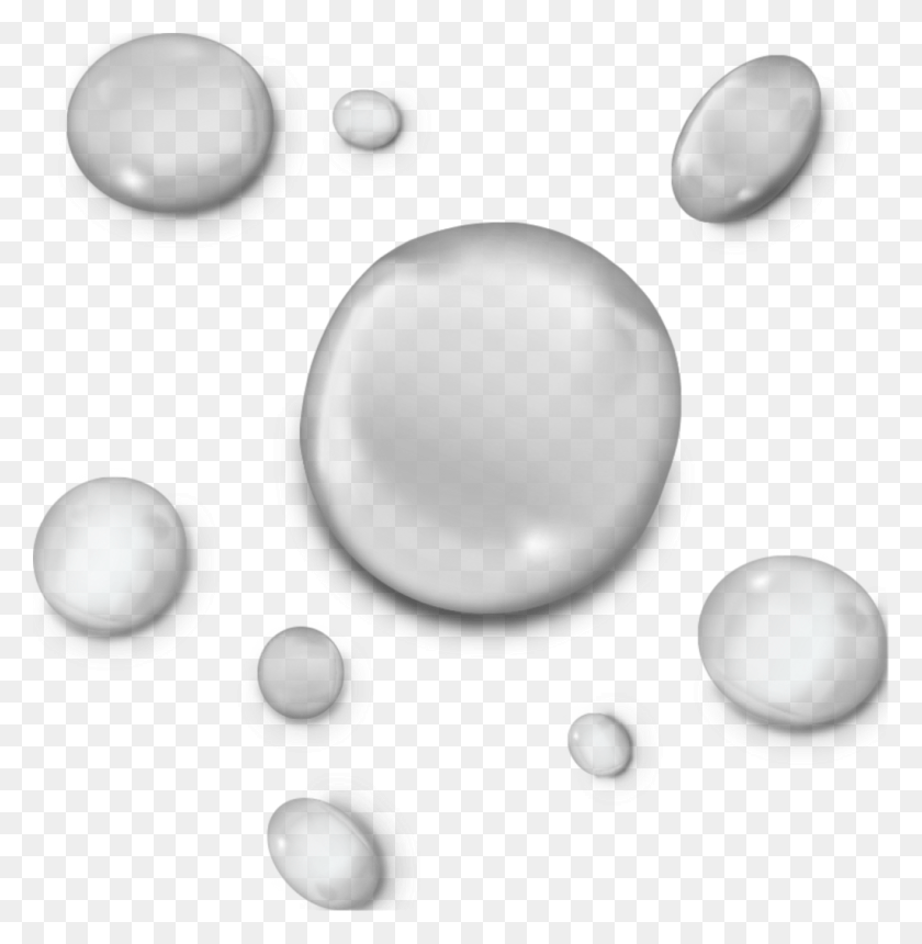 1024x1051 Ftestickers Water Bubbles Deffec Transparent Background Realistic Water Drop, Sphere, Accessories, Accessory HD PNG Download
