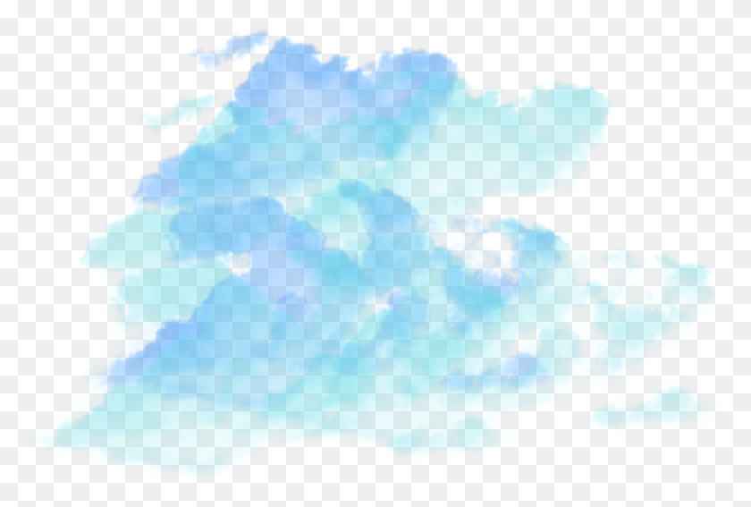 882x574 Ftestickers Watercolor Sky Clouds Coloredclouds Transparent Pink Clouds, Nature, Land, Outdoors Descargar Hd Png