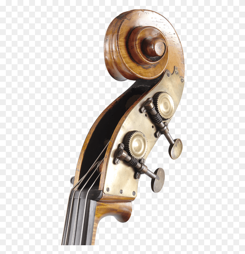 428x810 Fuber Double Bass Front Scroll Double Bass Viola, Gun, Weapon, Weaponry HD PNG Download