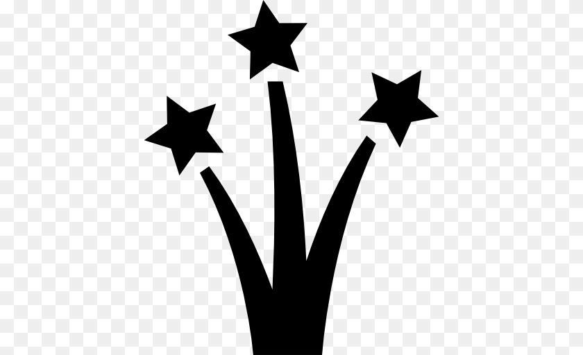 Fuegos Artificiales De Navidad Descargar Iconos Gratis, Symbol, Star Symbol Sticker PNG