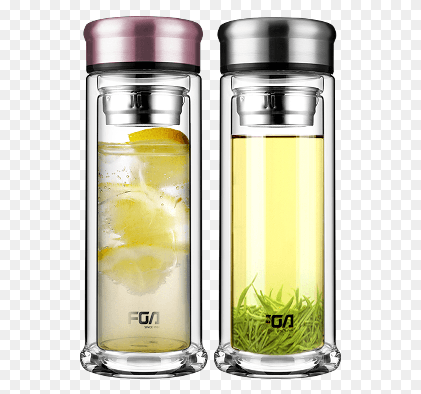 523x727 Fuguang Double Glass Men And Women Water Cup Household Cup, Beverage, Drink, Shaker HD PNG Download