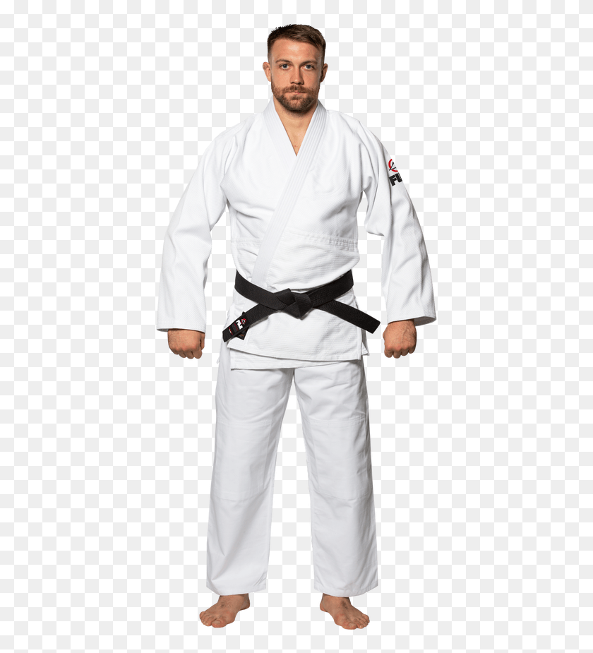 403x865 El Judo Gi De Tejido Único De Fuji Sports Es Una Excelente Elección Gi De Tejido Único Fuji, Persona, Humano, Deporte Hd Png Descargar