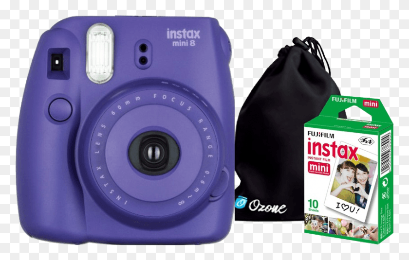 844x514 Fujifilm Instax Mini 8 Instant Film Mini, Camera, Electronics, Digital Camera HD PNG Download