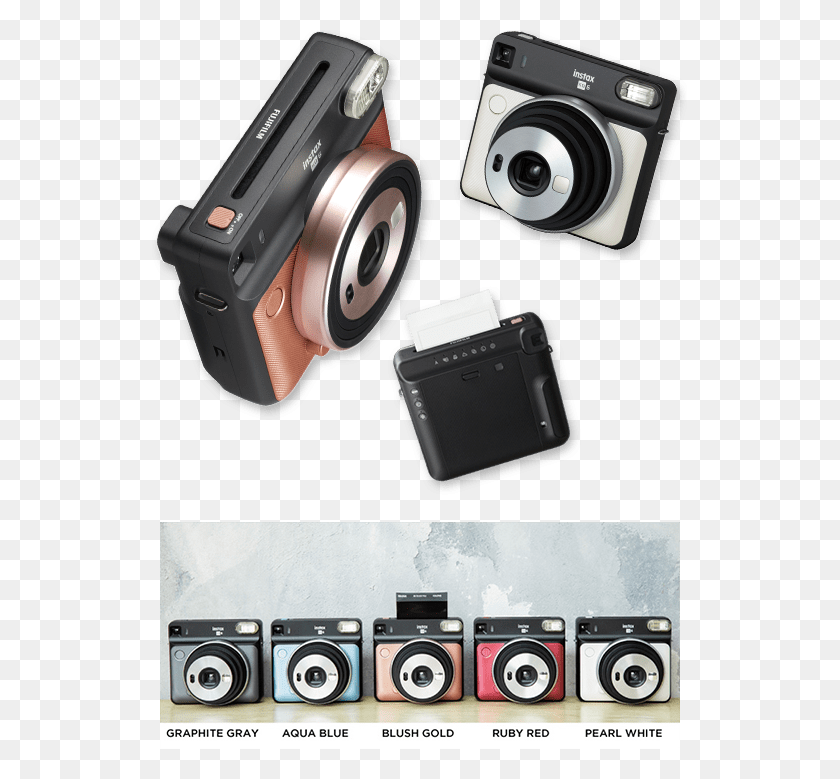 535x719 Fujifilm Instax Sq6 Обзор Fuji Instax Sq, Камера, Электроника, Цифровая Камера Hd Png Скачать