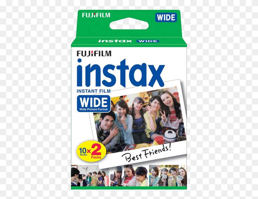 381x588 Fujifilm Instax Wide Instant Film Twin Pack Instax Wide 300 Film, Person, Human, Poster HD PNG Download