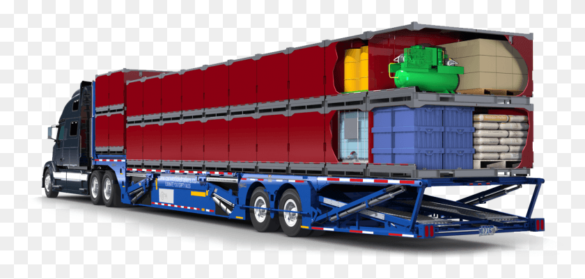 1247x546 Full Auto Load Truck Car Cargo, Trailer Truck, Vehicle, Transportation HD PNG Download