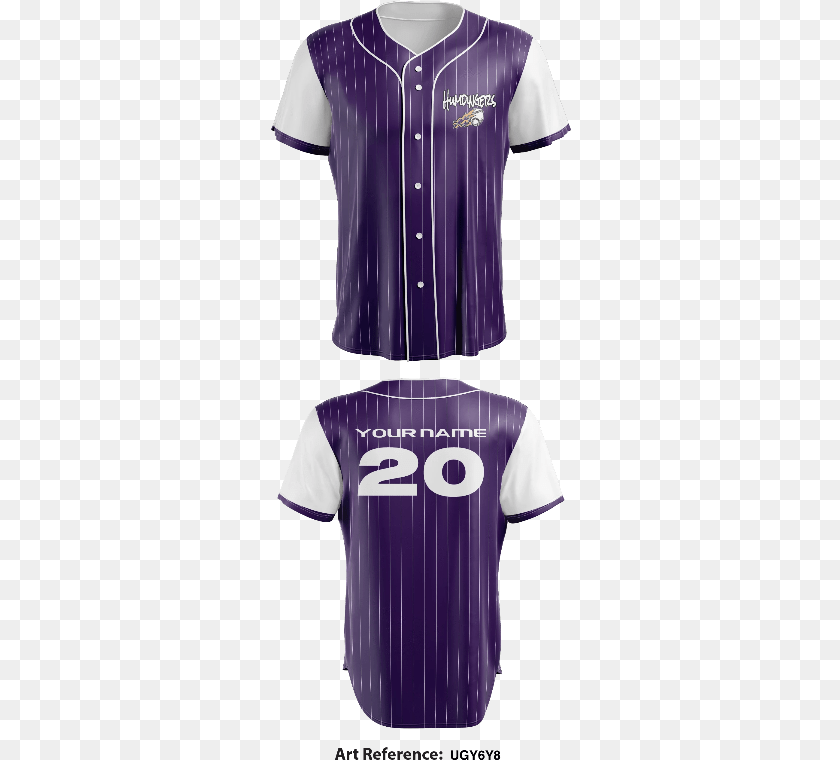 Full Button Baseball Jersey Ugy6y8 Short Sleeve, Clothing, Shirt, T-shirt, Blouse Sticker PNG