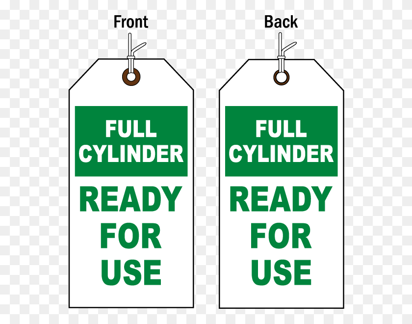 564x600 Full Cylinder Status Tag Sign, Text, Symbol, Number HD PNG Download