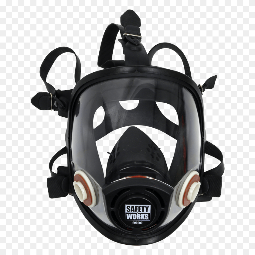 640x779 Full Facepiece Diving Mask, Helmet, Clothing, Apparel HD PNG Download