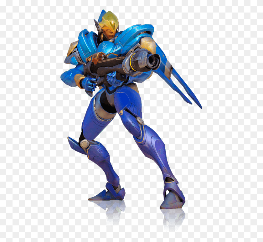453x713 Full Hero Image Of Orisa Pharah Overwatch Transparent Background, Robot, Person, Human HD PNG Download