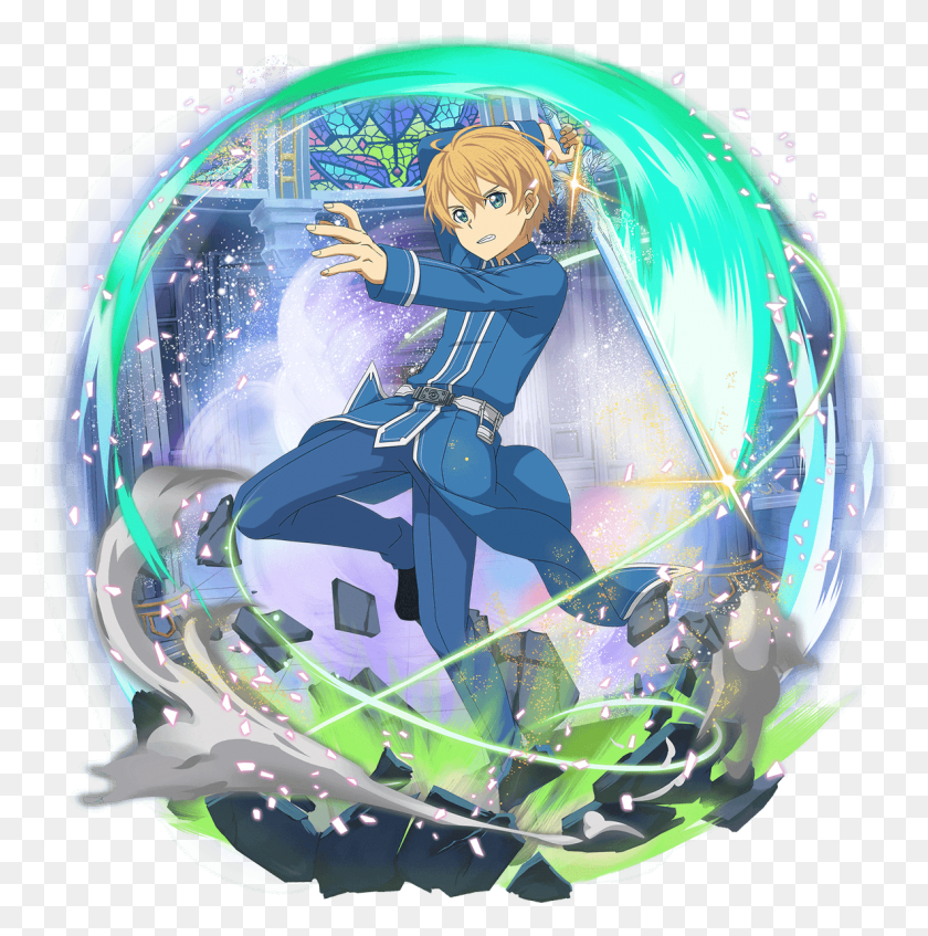 1184x1195 Full Limit Break Art For Kirito And Eugeopic Oath Sword Eugeo, Helmet, Clothing, Sphere HD PNG Download