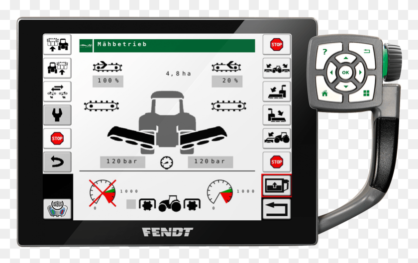 781x470 Full Line With Practical Operation Monitor Fendt, Electronics, Text, Computer HD PNG Download
