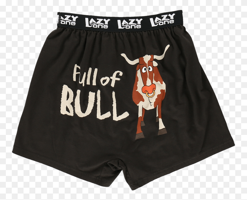 765x622 Full Of Bull Funny Male Boxers, Clothing, Apparel, Shorts HD PNG Download
