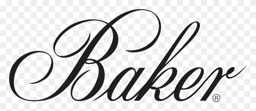 1377x541 Full Resolution Baker Furniture Logo, Text, Calligraphy, Handwriting HD PNG Download