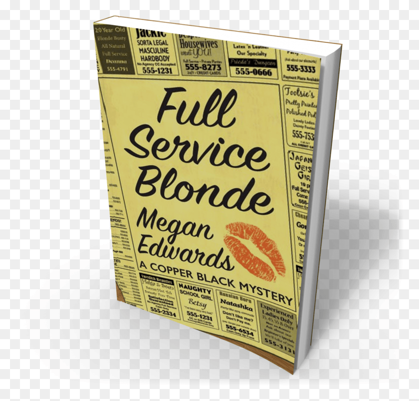1184x1130 Full Service Blonde Cover Newsprint, Advertisement, Poster, Flyer HD PNG Download