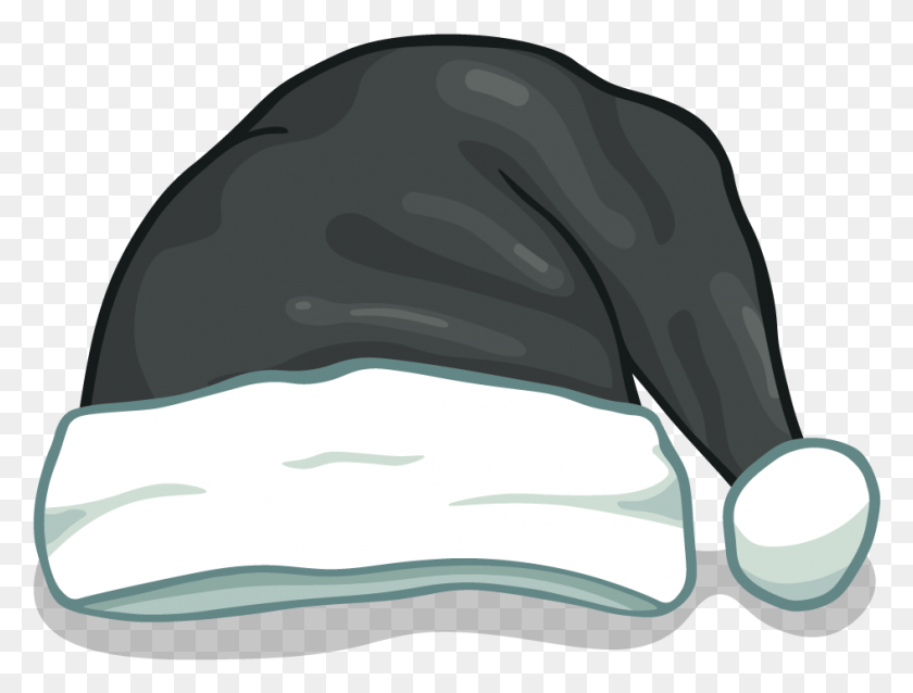 945x701 Черная Рождественская Шляпа В Полный Размер, Млекопитающее, Животное, Морская Жизнь Hd Png Скачать