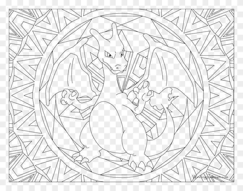 1913x1473 Full Size Of Coloring Pages Free Printable Blastoise Charizard Pokemon Coloring Pages, Gray, World Of Warcraft HD PNG Download
