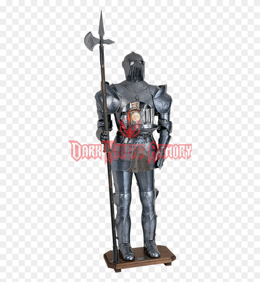 401x851 Full Suit Of Armor With Fold Down Drink Bar Full Plate Armor Fold, Person, Human, Toy HD PNG Download