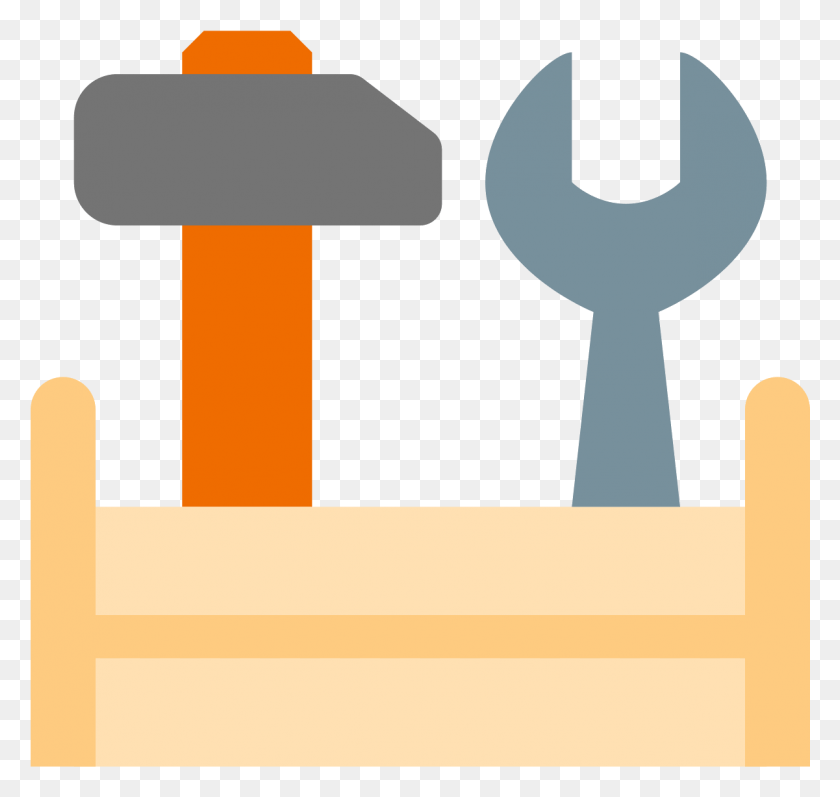 1201x1135 Full Tool Storage Box Icon Cross, Axe, Symbol, Hammer HD PNG Download