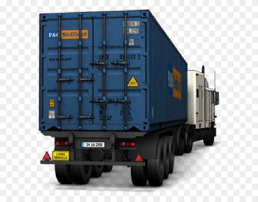 600x600 Descargar Png / Contenedor De Carga Completa, Camión, Vehículo, Transporte Hd Png