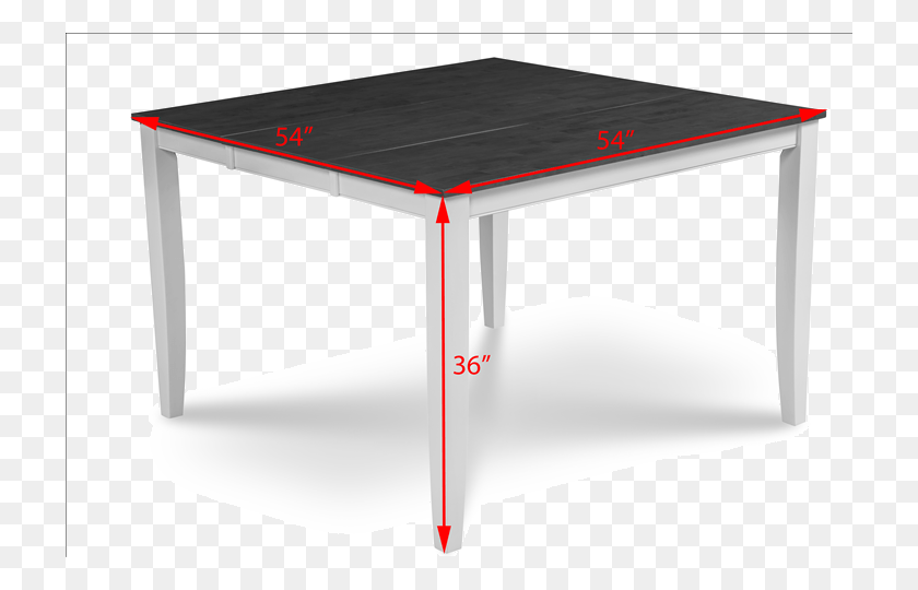 720x480 Fullerton Counter Height White Table Coffee Table, Desk, Furniture, Tabletop HD PNG Download