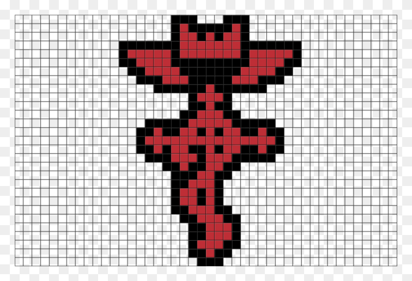 880x581 Стальной Алхимик Символ Пиксель, Крест, Pac Man Hd Png Скачать