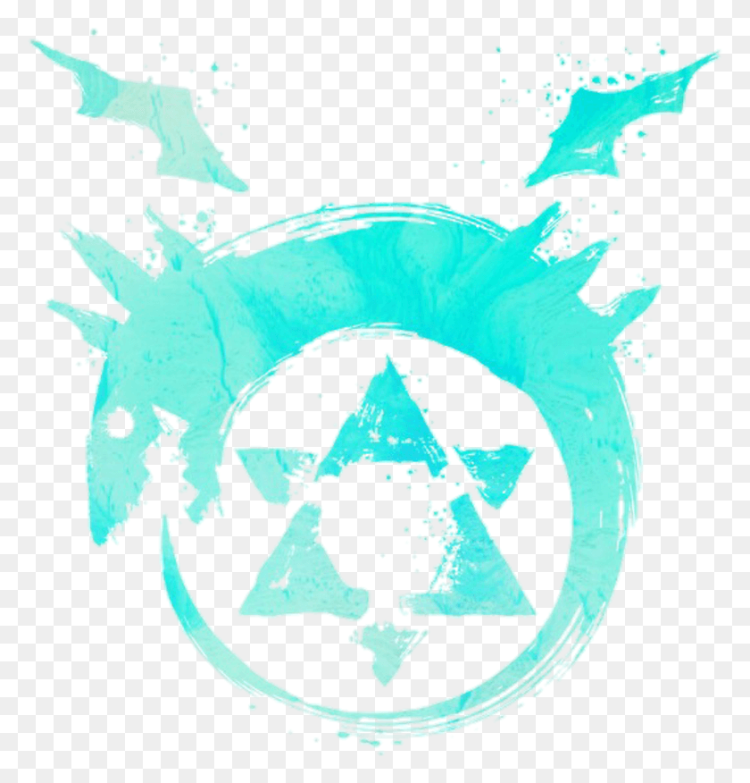 902x944 Fullmetalalchemist Anime Blue Lightbl Full Metal Alchemist Homunculus Sign, Poster, Advertisement, Symbol HD PNG Download