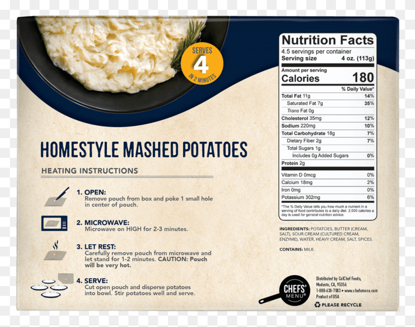 977x756 Fullsize Of Microwave Mashed Potatoes Mashed Potato, Advertisement, Poster, Flyer HD PNG Download
