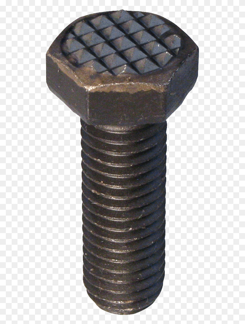 527x1052 Fully Threaded Contact Bolt With A Carbide Tipped Gripper Coil Spring, Machine, Screw HD PNG Download